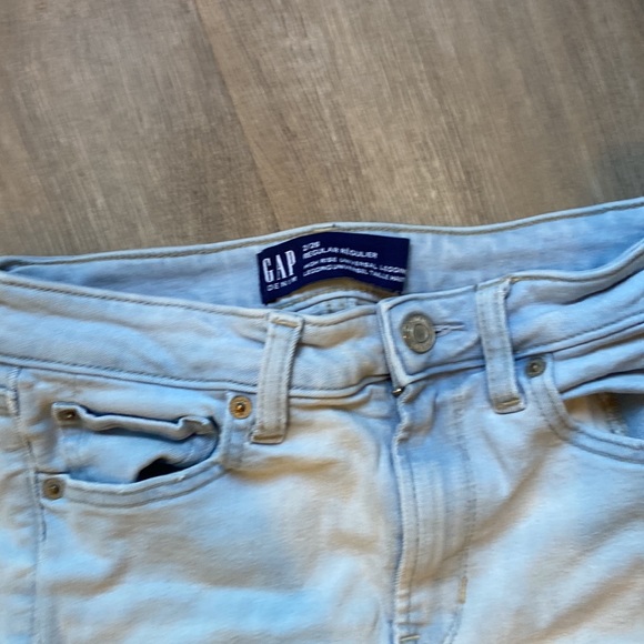 Light Blue Ripped Jeans Size 2/26 - Picture 2 of 4